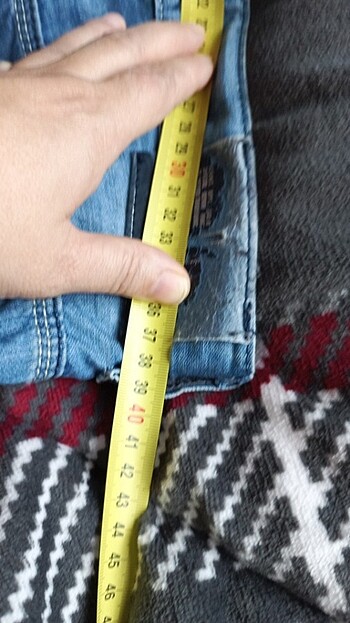 9 Yaş Beden mavi Renk Mavi kot