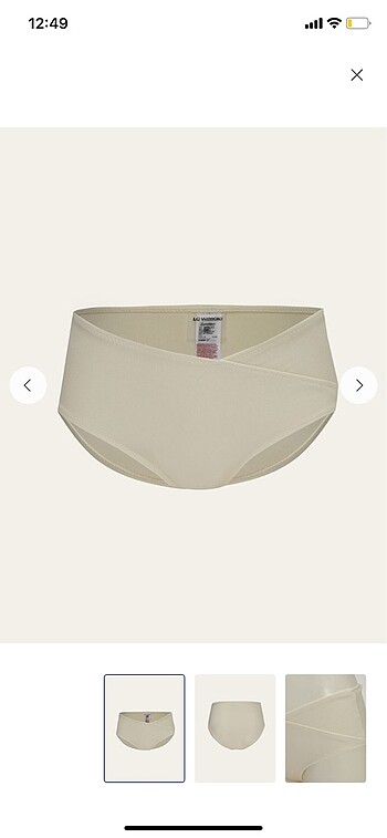 Lcw krem bikini altı