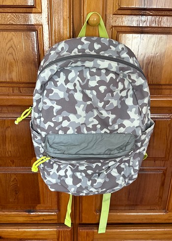 Gri Kamuflaj Sırt Çantası, Tokalı, Outdoor