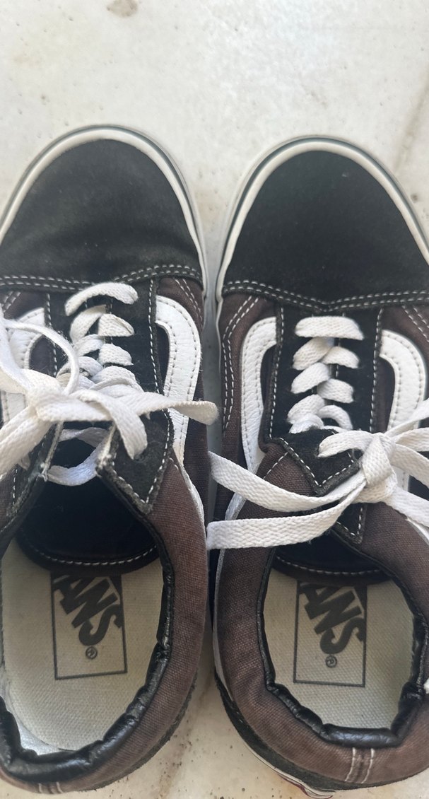 Lacivert Beyaz Bağcıklı Kadın Spor Ayakkabı - Görsel 2