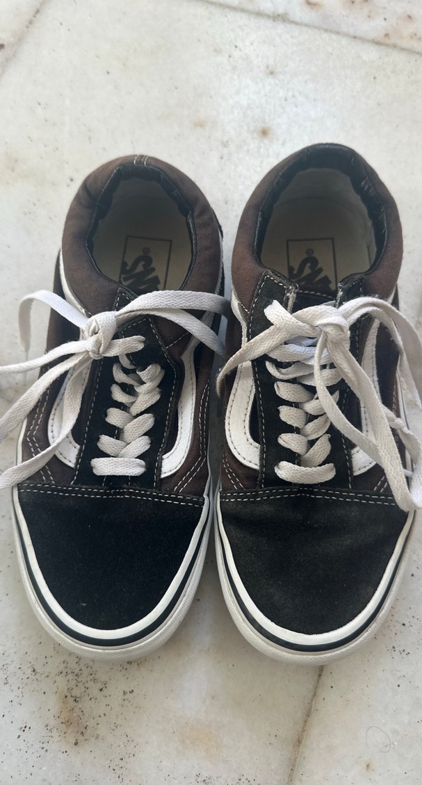 Lacivert Beyaz Bağcıklı Kadın Spor Ayakkabı - Görsel 3