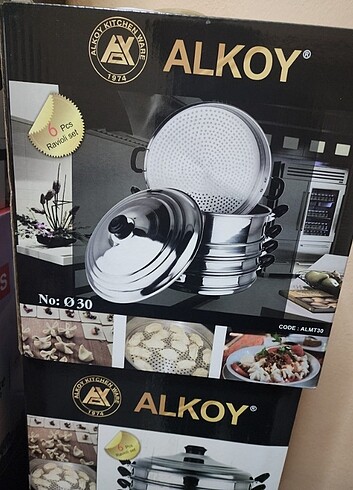 Özbek mantı tenceresi  - Görsel 3