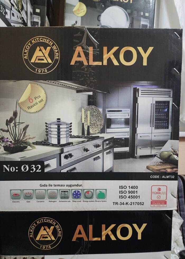 Özbek mantı tenceresi  - Görsel 2