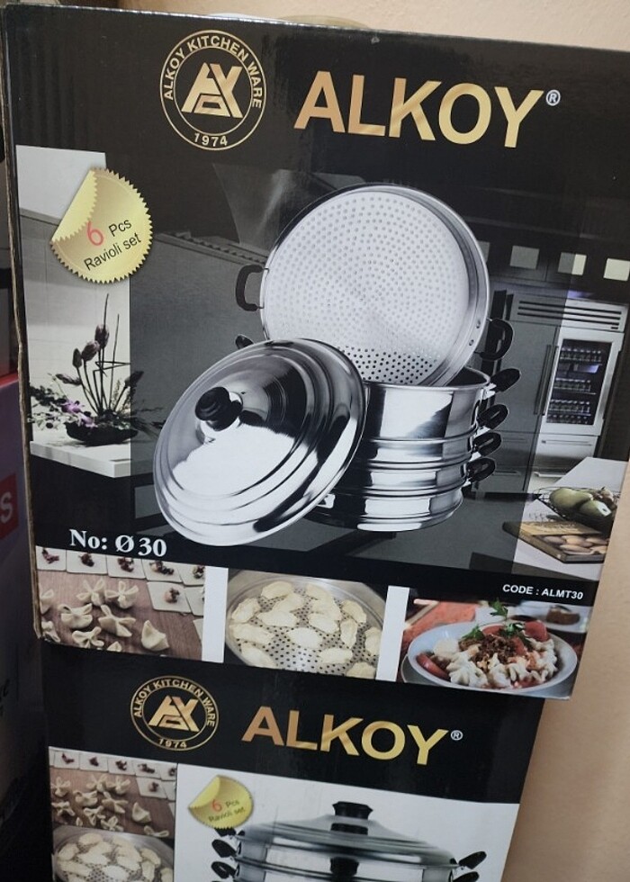 Özbek mantı tenceresi  - Görsel 3