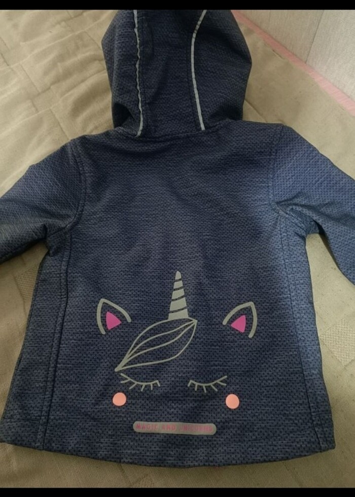 Kız çocuk Montu - Görsel 3