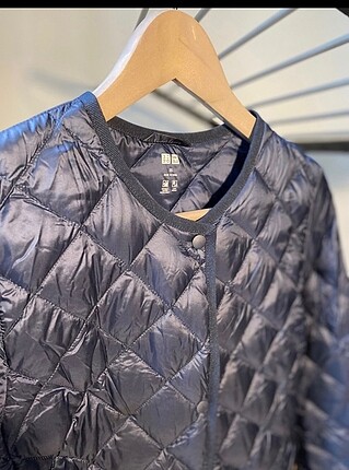 Paris Uniqlo Lacivert XS Tüy Mont orijinal