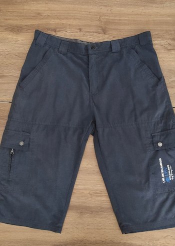 l/xl Beden Füme Erkek kargo kapri pantolon 48