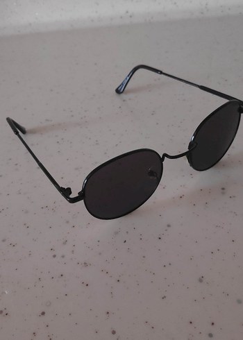 Beden siyah Renk Siyah Minimalist Yuvarlak Gözlük