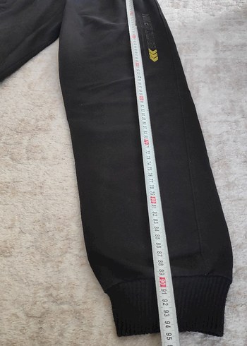 Erkek Siyah Fermuarlı Rahat Eşofman Altı - Görsel 5