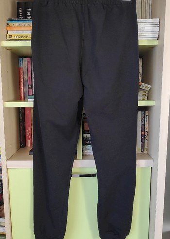 Erkek Siyah Fermuarlı Rahat Eşofman Altı - Görsel 2