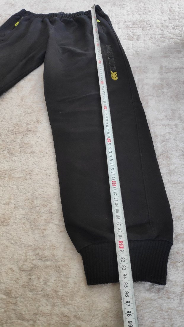 Erkek Siyah Fermuarlı Rahat Eşofman Altı - Görsel 5