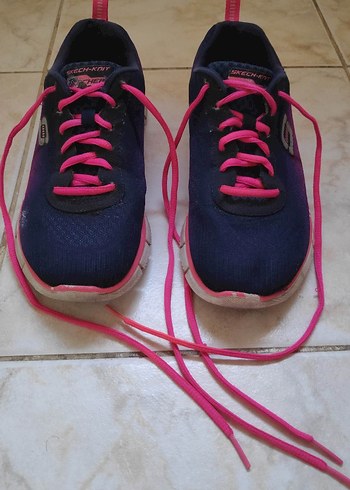 Pembe Bağcıklı Kadın Spor Ayakkabı 37,5