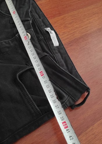 m Beden siyah Renk Siyah Likralı Kadın Denim Pantolon