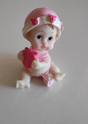 Pembe Bebek Figürü Biblo