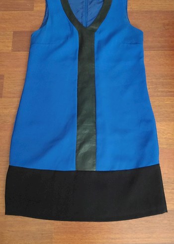 Deri Detaylı Koton Abiye - Görsel 6