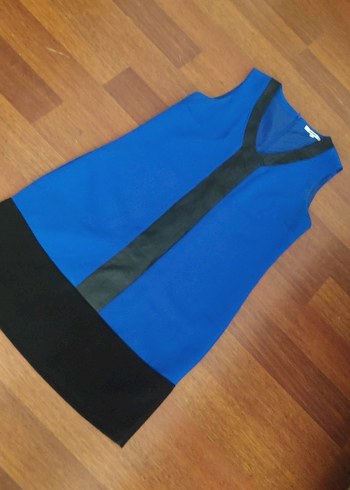 Deri Detaylı Koton Abiye - Görsel 10