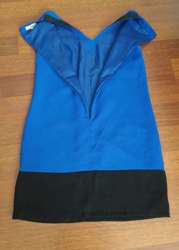 Deri Detaylı Koton Abiye - Görsel 7