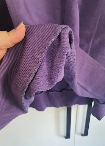 xxl Beden Mor taşlı sweat
