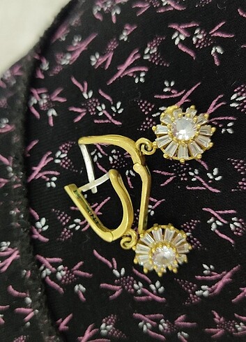 925 ayar gümüş küpe  - Görsel 5