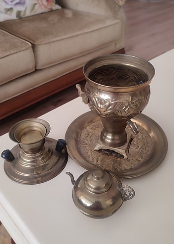 Beden Dekoratif pirinç semaver