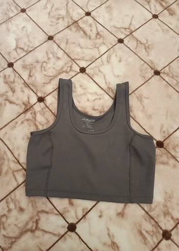 Basic Kolsuz Crop Top