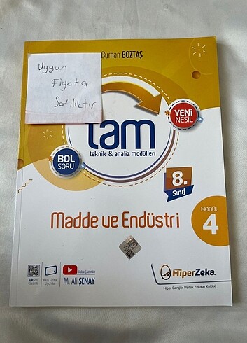 8.sınıf madde ve endüstri 