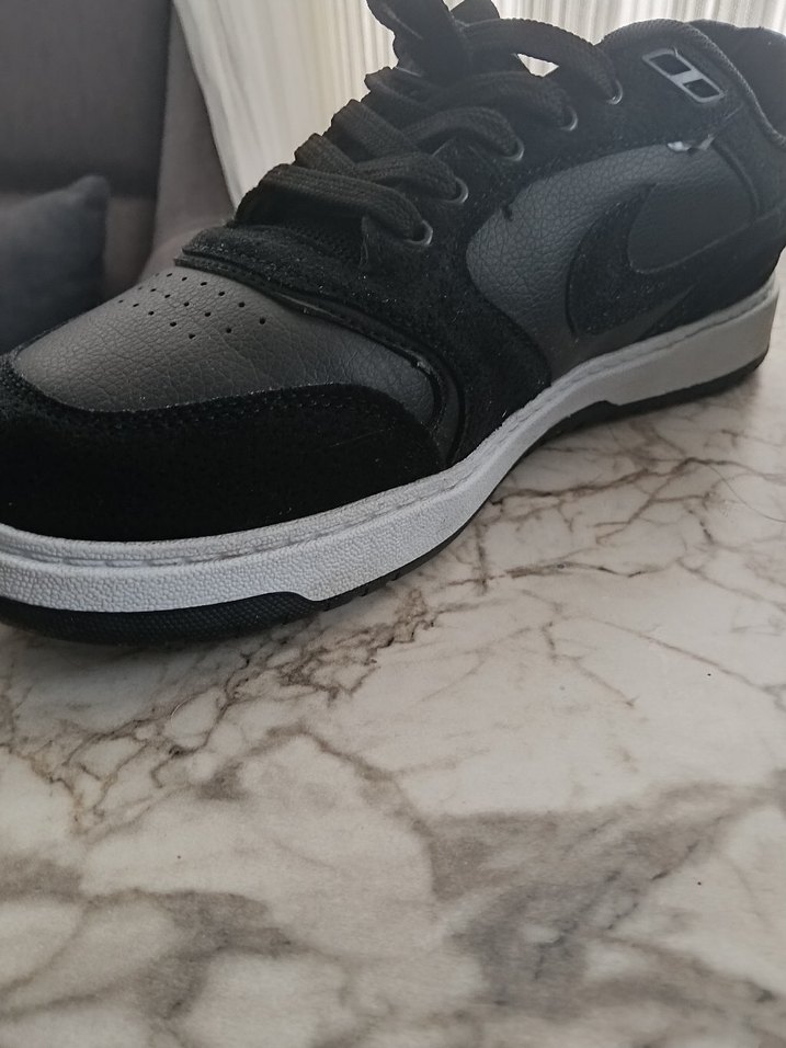 Siyah Bağcıklı spor erkek ayakkabı 43 numara - Görsel 3