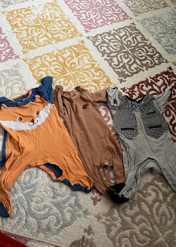 Kahverengi Uzun Kollu Bebek Body - Görsel 4