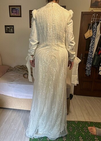 Tesettür gelinlik  - Görsel 9