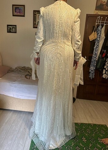 Tesettür gelinlik  - Görsel 12