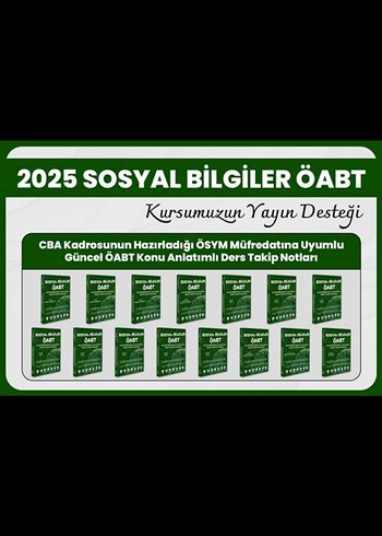 Sosyal Bilgiler ÖABT Akademik Konu Anlatımlı Kitaplar - Görsel 6