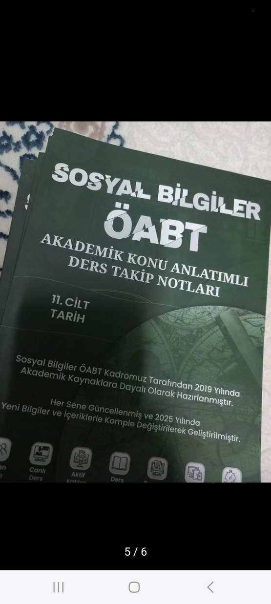 Sosyal Bilgiler ÖABT Akademik Konu Anlatımlı Kitaplar - Görsel 2