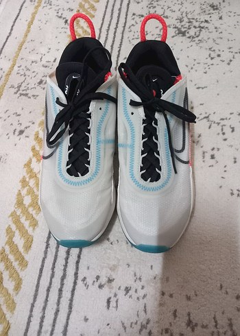 Elastik Bağcıklı kadın Spor Beyaz Sneaker - Görsel 4