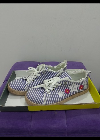 Nakışlı Kadın Günlük Ayakkabı polaris marka - Görsel 2