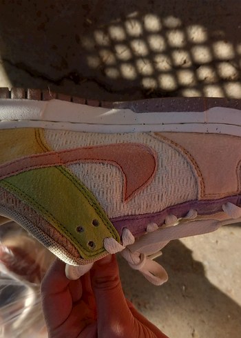 Nike Bağcıklı Çok Renkli  Kadın Spor Ayakkabı - Görsel 2