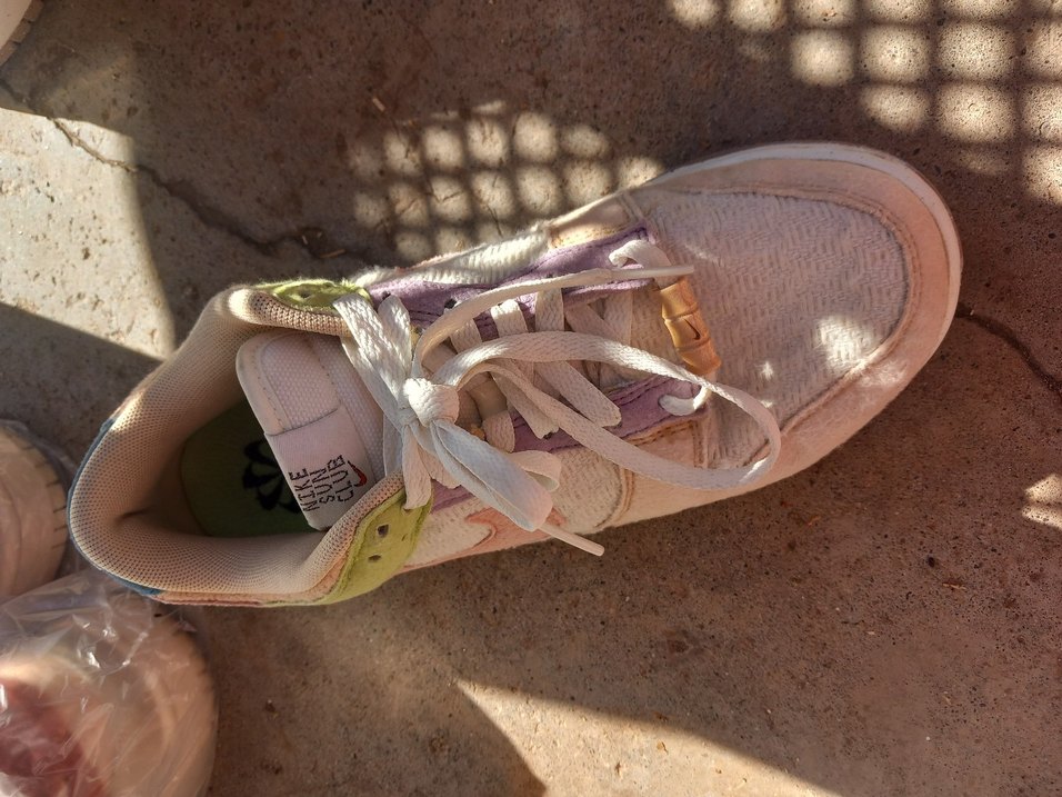 Nike Bağcıklı Çok Renkli  Kadın Spor Ayakkabı - Görsel 3