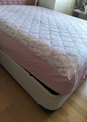 KAPİTONE ..ÇİFT KİŞİLİK LASTİKLİ ÇARŞAF TAKIMI 160*200 - Görsel 10