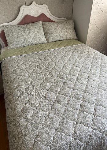 KAPİTONE..2 Kırlent 1 yatak örtüsü..240 *260 ölçülerinde - Görsel 11