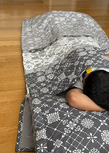 Gri KAPİTONE 100*200 yatak tulumu - Görsel 11