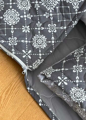 Gri KAPİTONE 100*200 yatak tulumu - Görsel 3