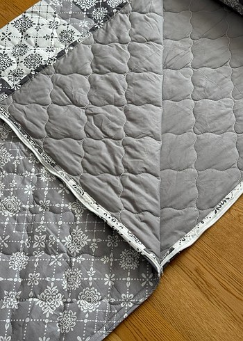 Gri KAPİTONE 100*200 yatak tulumu - Görsel 9