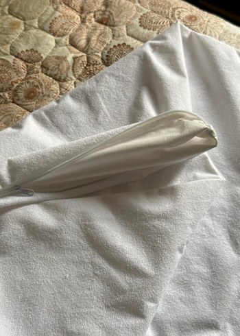 Beyaz sıvı geçirmez yastık Koruyucu ALEZ - Görsel 6