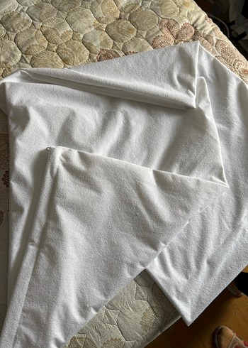 Beyaz sıvı geçirmez yastık Koruyucu ALEZ - Görsel 2