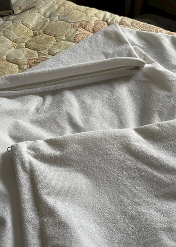 Beyaz sıvı geçirmez yastık Koruyucu ALEZ - Görsel 4