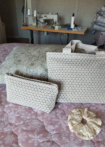 Dantel Detaylı Bohem Kadın Çanta - Görsel 11