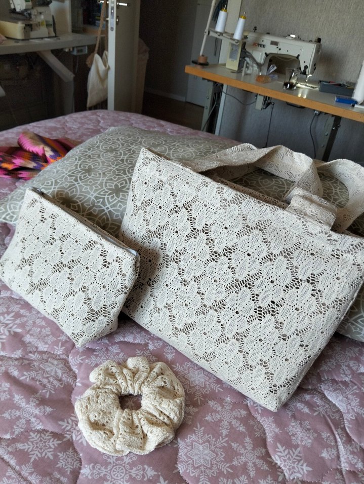 Dantel Detaylı Bohem Kadın Çanta - Görsel 4