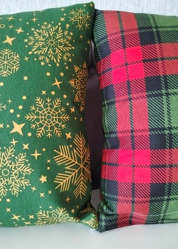 4 AD ...SET HALİNDE...yılbaşı temailı kırlent - Görsel 6