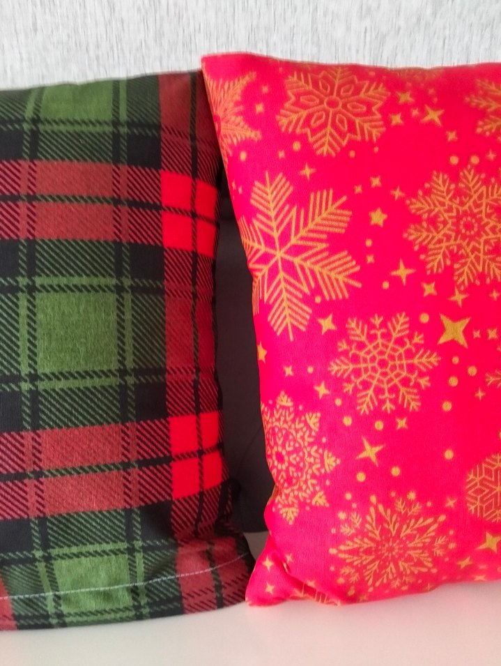 4 AD ...SET HALİNDE...yılbaşı temailı kırlent - Görsel 5