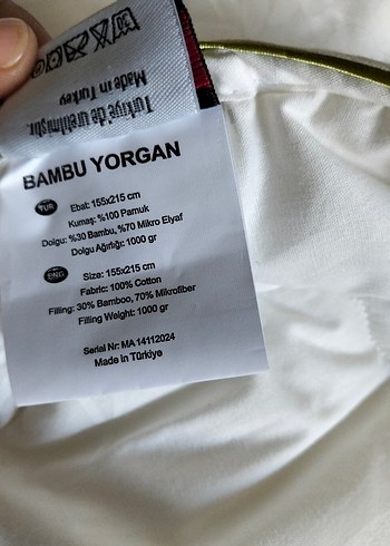İŞBİR BAMBU YORGAN.. - Görsel 10