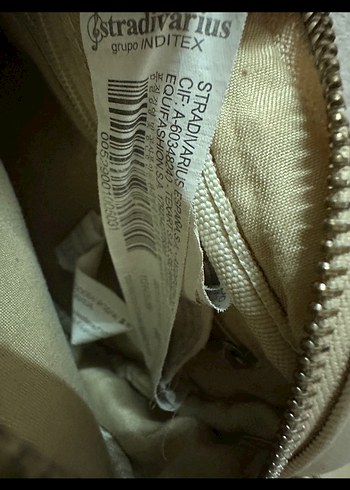 Kadın Beyaz Deri Çapraz Çanta - Görsel 4